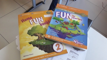 Native English Lessons: First prepratory exams for Cambridge exams, STARTER and MOVERS, were done in primary school, in 2A, 2B, 3A, 3B, 4A classes
