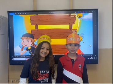 We have completed the semifinals of our spelling bee competition with the third and fourth graders. See you in February.