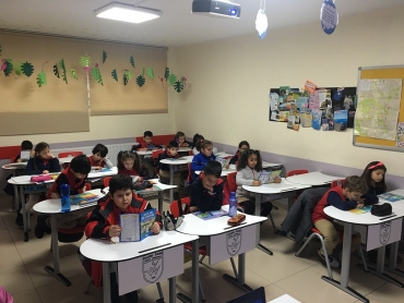 3/A ile İngilizce okuma saatimiz