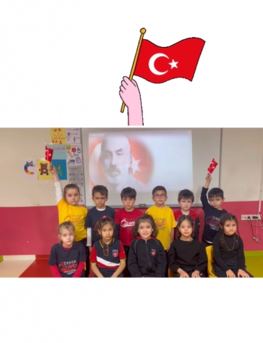 6 yaş C sınıfı 12 Mart İstiklal Marşımızın Kabulünün 104. yılını kutladı.