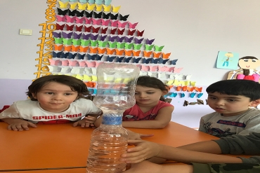 6 yaş A grubu / Şişedeki Hortum