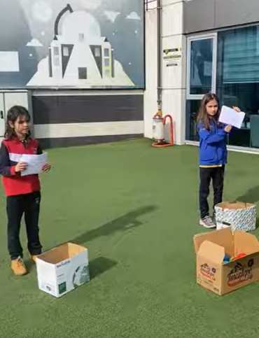 2/A sınıfı öğrencileri Matematik dersinde Çarpma İşlemini pekiştirecek oyun oynadı.