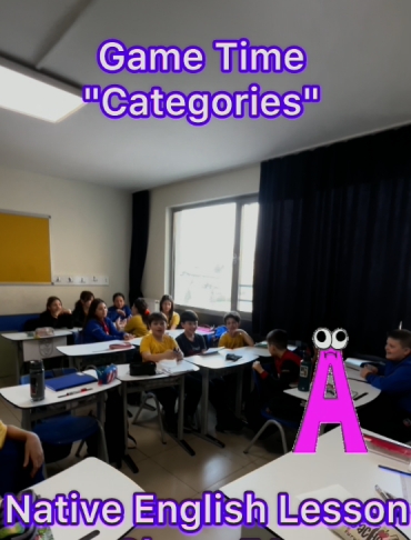 My students played "categories" game
