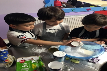 6 Yaş A Grubu / Kalıp kurabiyeler