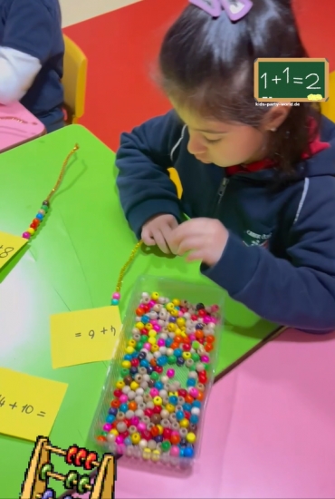 6 yaş C sınıfı matematik dersimizi eğlenerek öğreniyor.