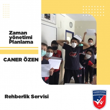 8. Sınıf öğrencilerimize, Zaman Yönetimi ve Planlama eğitimi