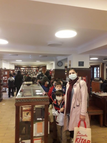 3B, 3C Adnan Ötüken İl Halk Kütüphanesi Gezisi