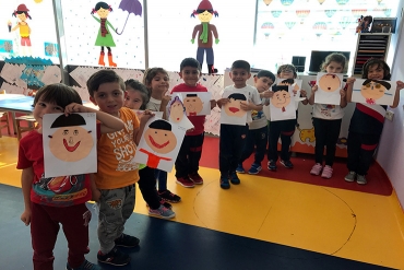 6 yaş A grubu / Daire Kafalar