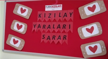 4 Yaş Gruplarımız Kızılay Haftası ile ilgili bilgiler edinerek Kızılay draması yaptılar