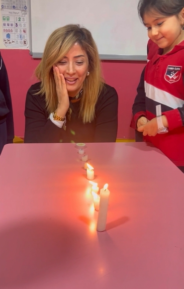 6 yaş C sınıfı Deney Gözlem saati; nefesim kaç mum üfler ?