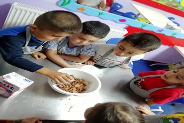 5 yaş grubu / Mozaik pasta