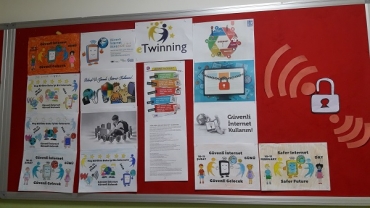 3/B sınıfı  10-11 Şubat Güvenli internet,Güvenli gelecekle ilgili pano hazırladılar
