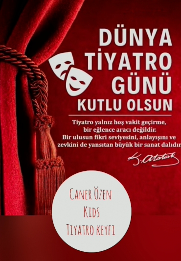 Caner Özen Kids öğrencilerimiz 27 Mart Dünya Tiyatrolar Günü etkinlikleri kapsamında okulumuzda “Pırtlak ile Naknak” tiyatro oyununu büyük keyifle izledi .