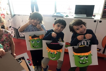 6 yaş A grubu / 3 Boyutlu Yüzler