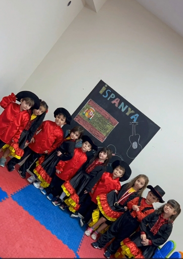 5 yaş A grubu İspanya partisi
