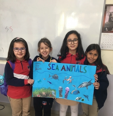 3/A ve 3/B - ‘Food Chains’ Konusu Poster Çalışması