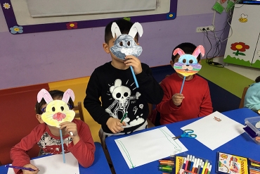 Anasınıfı 6 yaş A ve B grubu / Rabbit Mask