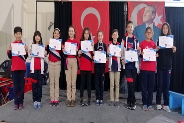 Deneme Sınavında Dereceye Giren Öğrencilerimiz
