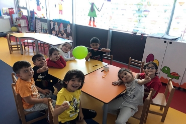 6 yaş A Grubu / Fırıldak balon