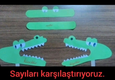 3/A sınıfı 3 basamaklı doğal sayıları karşılaştırma konusunu eğlenceli bir şekilde öğrendik.