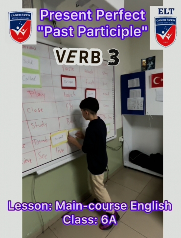 My students in class 6A have practiced "past participle" by completing Verb 3 table. Good Job dears