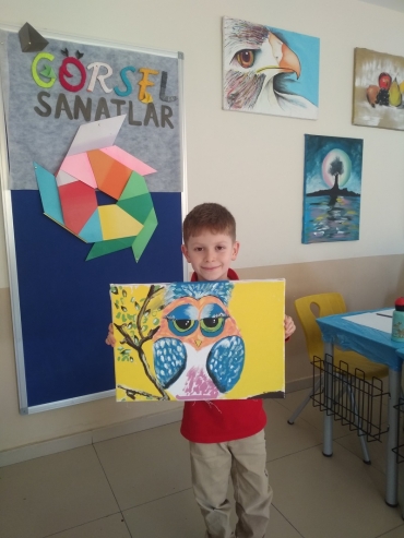 Görsel Sanatlar / 3-B Tuval Çalışmalarımız