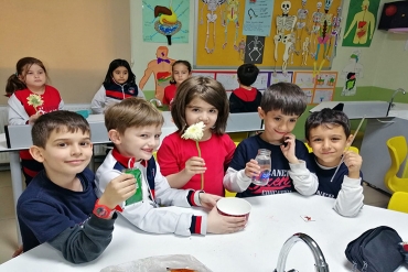 İlkokul Laboratuvar Dersi / Kök Basıncı Deneyi