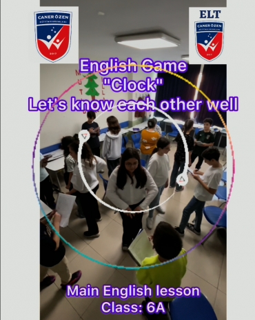 My students in class 6A played a game titled
