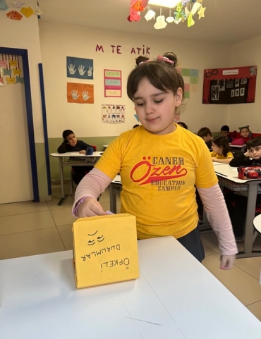 İlkokul öğrencilerimiz Rehberlik dersinde “Öfke kontrolü” konusu işlendi.